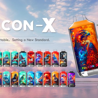 JNR Falcon-X 18K(18000) Puffs LED Display 2% nicotine 24ml E-liquid Disposable Vape