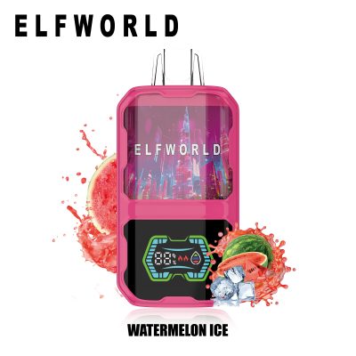 Elfworld AI 22000 Puffs 3D Curved Screen 26ml e-liquid capacity Adjustable ariflow Display Screen Disposable Vape