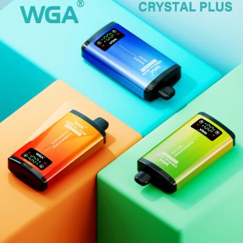 WGA Vape Crystal Plus 20k(20000) Puffs Switchable Taste Function Dual Flavors & Adjustable Airflow Disposable Vape