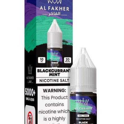 Black Currant Mint 20MG Strengths 10ML 5000+ Nic Salt E-LIQUIDS by Al Fakher