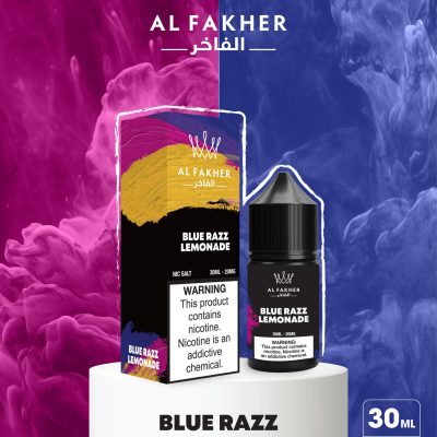 Blue Razz Lemonade E-Liquids 20MG Strengths 30ML Bottles by Al Fakher