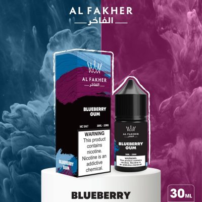 Blueberry Gum E-Liquids 20MG Strengths 30ML Bottles by Al Fakher