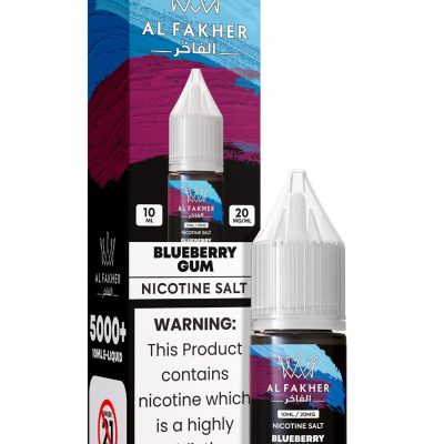 Blueberry Gum 20MG Strengths 10ML 5000+ Nic Salt E-LIQUIDS by Al Fakher