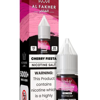 Cherry Fiesta 20MG Strengths 10ML 5000+ Nic Salt E-LIQUIDS by Al Fakher