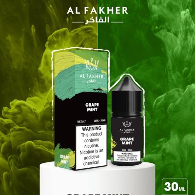 Grape Mint E-Liquids 20MG Strengths 30ML Bottles by Al Fakher