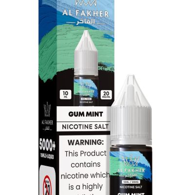 Gum Mint 20MG Strengths 10ML 5000+ Nic Salt E-LIQUIDS by Al Fakher