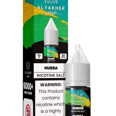 Hubba 20MG Strengths 10ML 5000+ Nic Salt E-LIQUIDS by Al Fakher