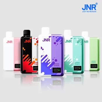 JNR POWER MATE 30K(30000) Puffs 30ML E-liquid Smart LCD Screen 2% 5% Nicotine 5000mAh Powerbank Battery Disposable Vape