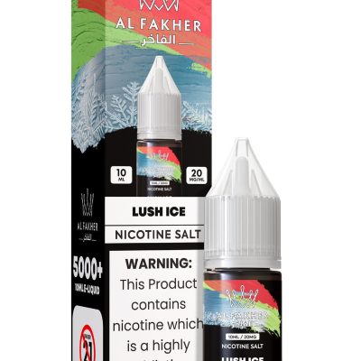 Lush Ice 20MG Strengths 10ML 5000+ Nic Salt E-LIQUIDS by Al Fakher