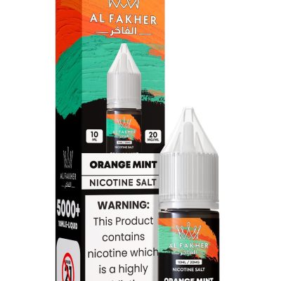 Orange Mint 20MG Strengths 10ML 5000+ Nic Salt E-LIQUIDS by Al Fakher