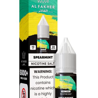 Spearmint 20MG Strengths 10ML 5000+ Nic Salt E-LIQUIDS by Al Fakher