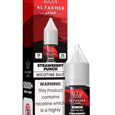 Strawberry Punch 20MG Strengths 10ML 5000+ Nic Salt E-LIQUIDS by Al Fakher