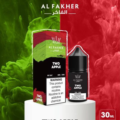 Two Apple E-liquids 20MG Strengths 30ML Bottles by Al Fakher