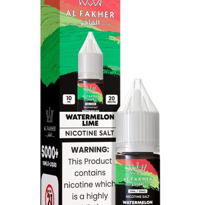 Watermelon Lime 20MG Strengths 10ML 5000+ Nic Salt E-LIQUIDS by Al Fakher