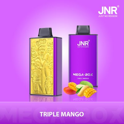 JNR Mega Box 25K(25000) Puffs 3D Texture 2% 5% Nicotine 30ML E-liquid 850mAh Powerbank Battery Disposable Vape