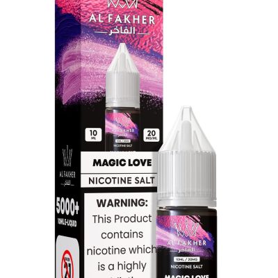 MAGIC LOVE 20MG Strengths 10ML Bottles 5000+ Nic Salt E-LIQUIDS by Al Fakher