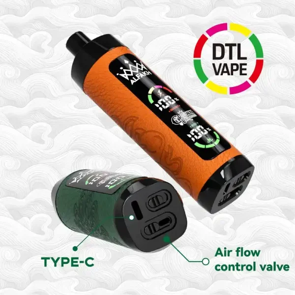Al Fakher Crown Bar 20K (20000) Puffs 30ML E-liquid LCD Screen Leather Wrap 850mAh Type-C Battery Disposable Vape 2 Al Fakher Crown Bar 20K (20000) Puffs 30ML E-liquid LCD Screen Leather Wrap 850mAh Type-C Battery Disposable Vape new-vape.com