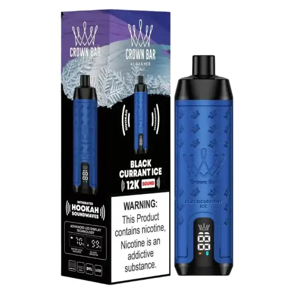 Al Fakher Crown Bar 12K (12000) Puffs 18ML E-liquid Direct-To-Lung (DTL) 750mAh Type-C Battery Disposable Vape 59 Al Fakher Crown Bar 12K (12000) Puffs 22ML E-liquid Direct-To-Lung (DTL) Leather Wrap 600mAh Type-C Battery Disposable Vape