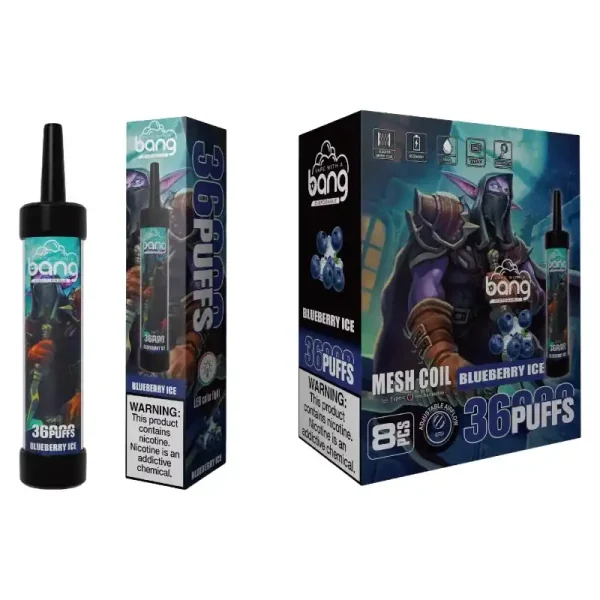 Bang 36K (36000) Puffs DTL LED Color Light 40ml E-liquid Type-C Charging 0% 2% 3% 5% Nicotine Disposable Vape Pen 13 Bang 36K (36000) Puffs DTL LED Color Light 40ml E-liquid Type-C Charging 0% 2% 3% 5% Nicotine Disposable Vape Pen new-vape.com