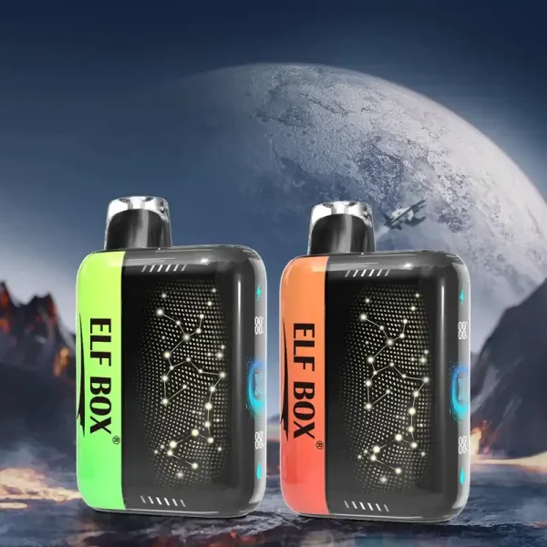 ELF Box Pulse X 25k (25000) Puffs 3D Curved Screen 18ml E-liquid Beautiful Disposable Vape 23 ELF BOX PULSE X 25k (25000) Puffs 3D Curved Screen 18ml E-liquid Beautiful Disposable Vape