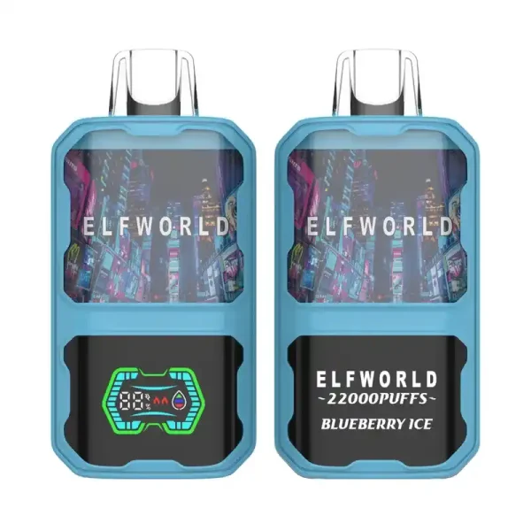 Elfworld AI 22K (22000) Puffs 3D Curved Screen 26ml E-liquid Capacity Adjustable Ariflow Display Screen Disposable Vape 33 Elfworld AI 22000 Puffs 3D Curved Screen 26ml e-liquid capacity Adjustable ariflow Display Screen Disposable Vape