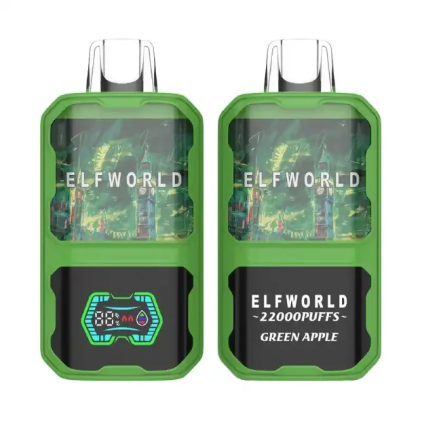 Elfworld AI 22K (22000) Puffs 3D Curved Screen 26ml E-liquid Capacity Adjustable Ariflow Display Screen Disposable Vape 29 Elfworld AI 22000 Puffs 3D Curved Screen 26ml e-liquid capacity Adjustable ariflow Display Screen Disposable Vape
