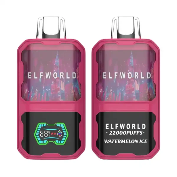 Elfworld AI 22K (22000) Puffs 3D Curved Screen 26ml E-liquid Capacity Adjustable Ariflow Display Screen Disposable Vape 24 Elfworld AI 22000 Puffs 3D Curved Screen 26ml e-liquid capacity Adjustable ariflow Display Screen Disposable Vape