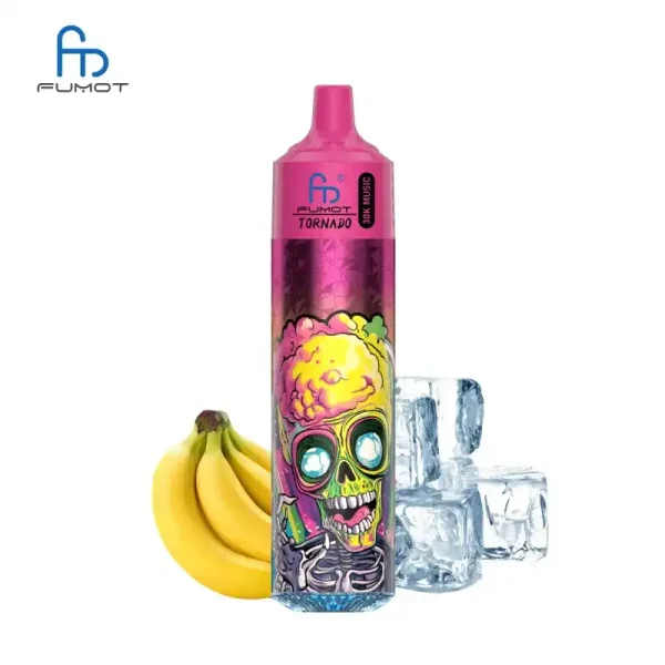 RandM Fumot Tornado 30K (300000) Puffs Music Lighting 2% 5% Nicotine Type-C Charging 30mL E-liquid Disposable Vape new-vape.com