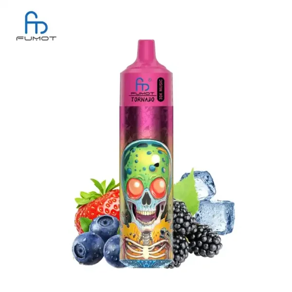 RandM Fumot Tornado 30K (300000) Puffs Music Lighting 2% 5% Nicotine Type-C Charging 30mL E-liquid Disposable Vape new-vape.com