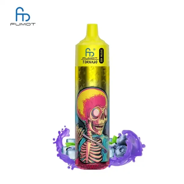 RandM Fumot Tornado 30K (300000) Puffs Music Lighting 2% 5% Nicotine Type-C Charging 30mL E-liquid Disposable Vape new-vape.com