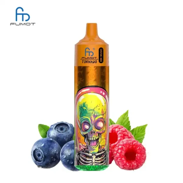 RandM Fumot Tornado 30K (300000) Puffs Music Lighting 2% 5% Nicotine Type-C Charging 30mL E-liquid Disposable Vape new-vape.com