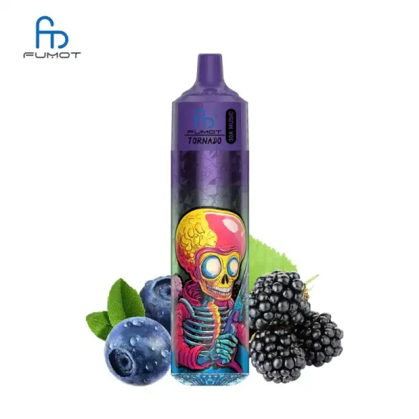 RandM Fumot Tornado 30K (300000) Puffs Music Lighting 2% 5% Nicotine Type-C Charging 30mL E-liquid Disposable Vape new-vape.com