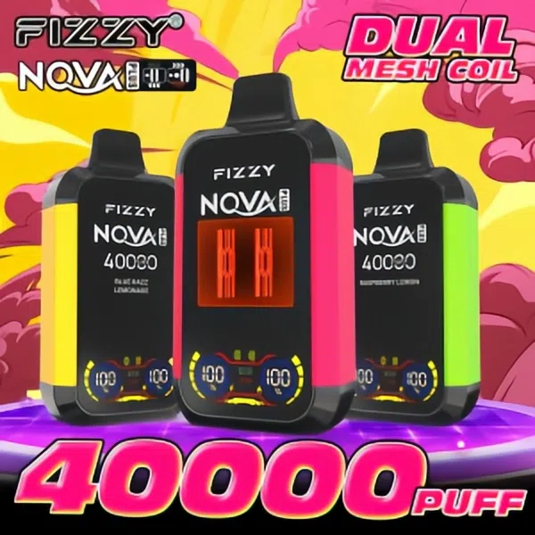 new-vape.com Fizzy Nova Plus 40000 Puffs: A revolutionary upgrade for the ultimate vaping experience!