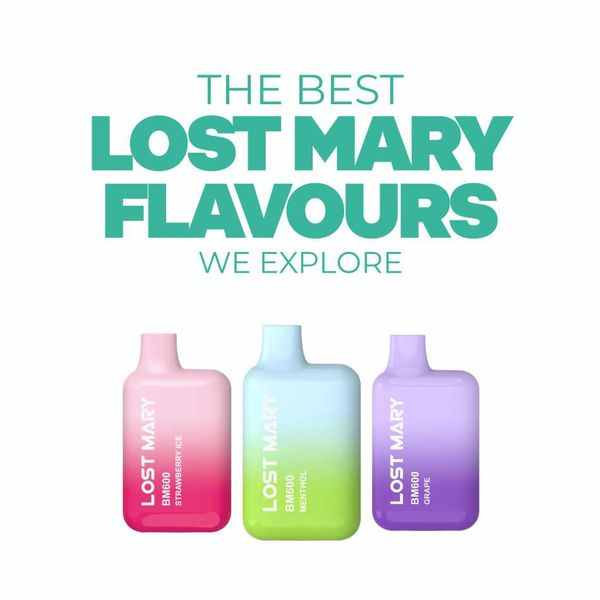new-vape.com LOST MARY Flavors 2025: Top 10 Most Popular Disposable Vapes Reviewed