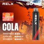 RELX Smash Go 12,000 พัฟ นิโคติน 5% โคล่า