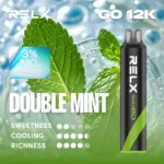 RELX Smash Go 12,000 พัฟ นิโคติน 3% ดับเบิ้ลมินต์