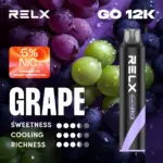 RELX Smash Go 12,000 พัฟ นิโคติน 5% องุ่น
