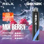 RELX Smash Go 12,000 พัฟ นิโคติน 5% ผลไม้รวม