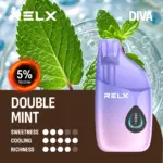 RELX Diva 5% นิโคติน 30,000 พัฟ ดับเบิ้ลมินต์
