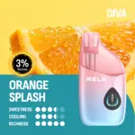 RELX Diva 3% นิโคติน 30,000 พัฟ ออเรนจ์สแปลช