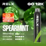 RELX Smash Go 12,000 พัฟ นิโคติน 5% สะระแหน่